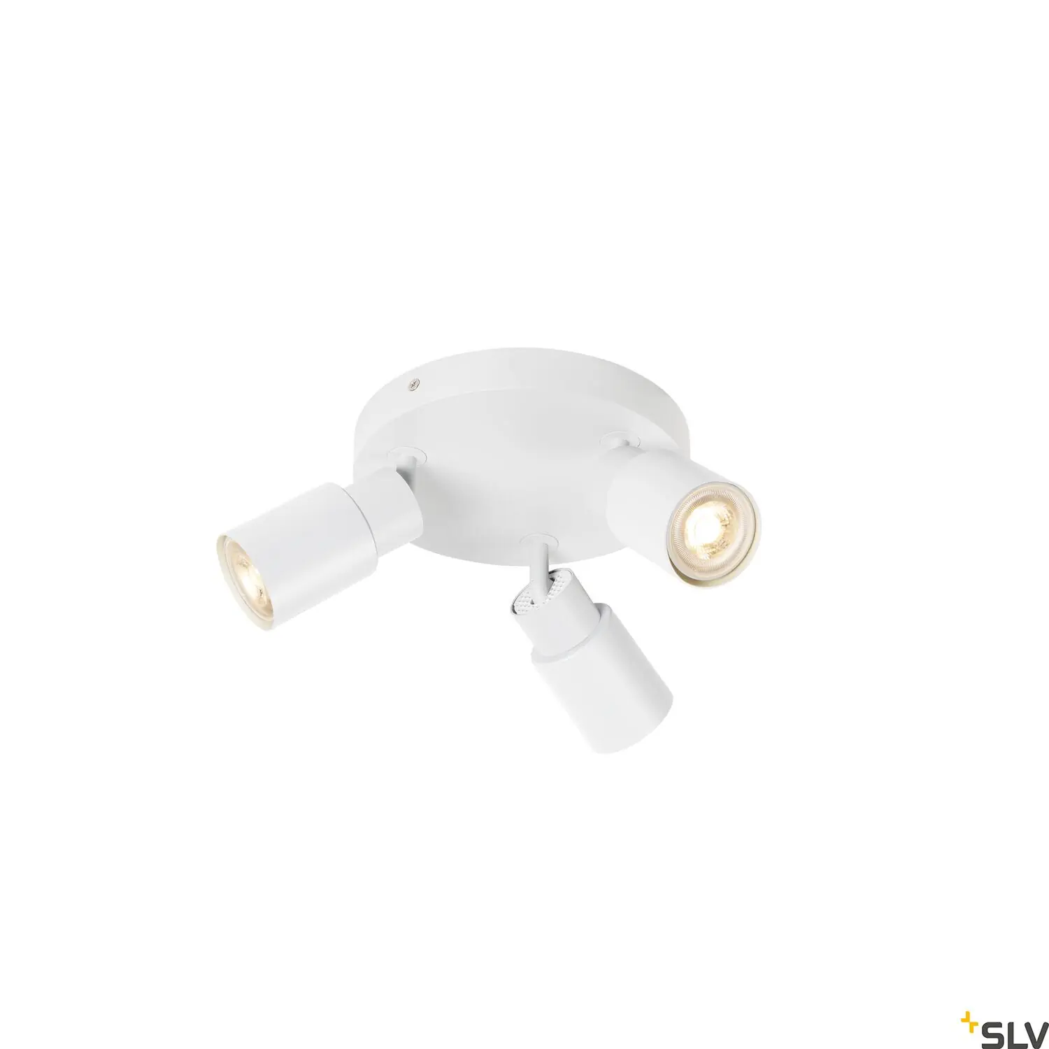 PURI 2.0 Tube Lámpara Pared/Techo Redonda Blanco