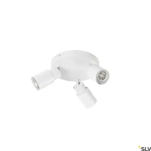 PURI 2.0 Tube Lámpara Pared/Techo Redonda Blanco