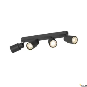 Lampe murale/de plafond PURI 2.0 Tube Long Black