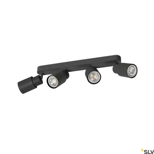 Lampe murale/de plafond PURI 2.0 Tube Long Black