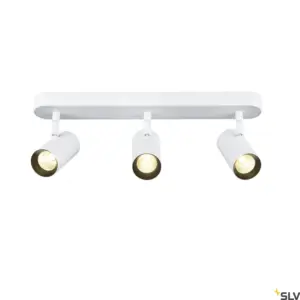 NOBLO® Triple Round White Wall/Ceiling Light