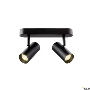 NOBLO® Double Round Wall/Ceiling Lamp Black