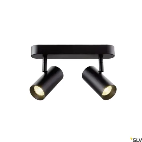 NOBLO® Double Round Wall/Ceiling Lamp Black