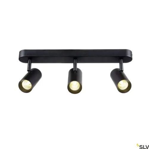 NOBLO® Triple Round Wall/Ceiling Lamp Black