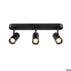 NOBLO® Triple Round Wall/Ceiling Lamp Preto