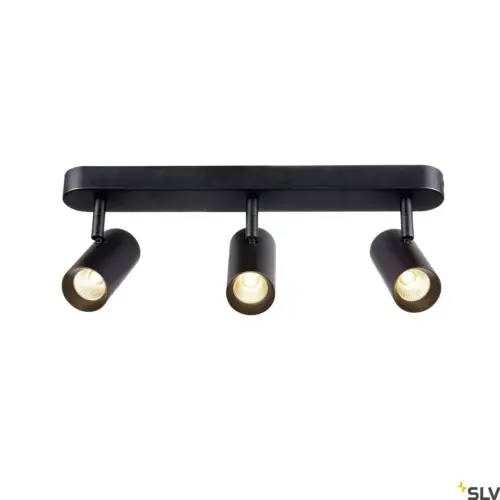 NOBLO® Triple Round Wall/Ceiling Lamp Preto