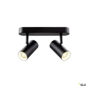 NOBLO® Double Round Wall/Ceiling Lamp Black