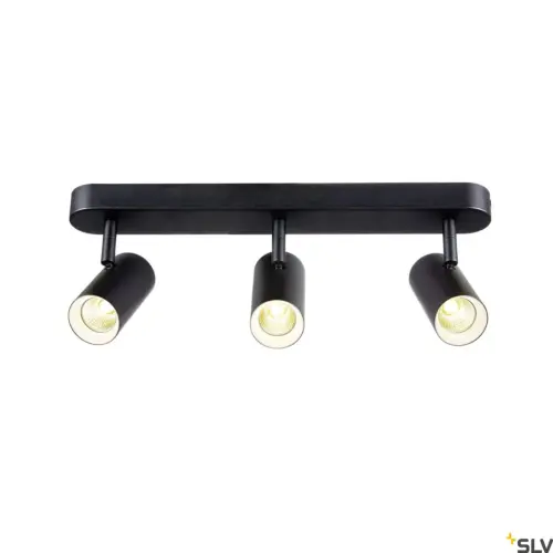 NOBLO® Triple Round Wall/Ceiling Lamp Black