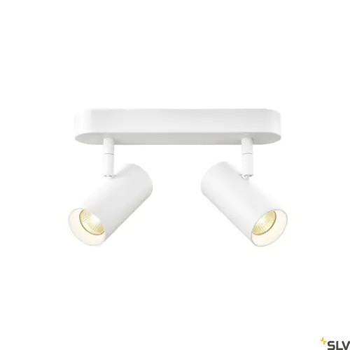 NOBLO® Double Round White Wall/Ceiling Light