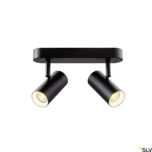 NOBLO® Double Round Wall/Ceiling Lamp Black