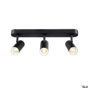 NOBLO® Triple Round Wall/Ceiling Lamp Preto