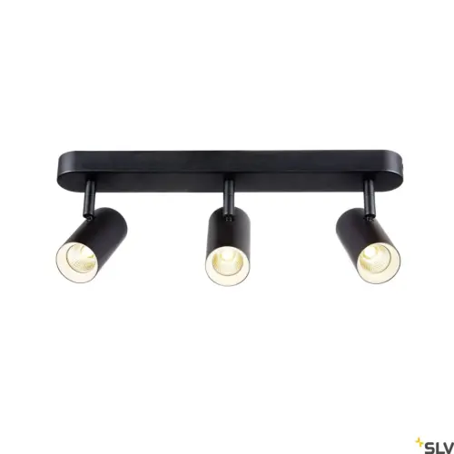 NOBLO® Triple Round Wall/Ceiling Lamp Preto