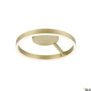 ONE Lampe murale/plafonnier ronde 130° laiton