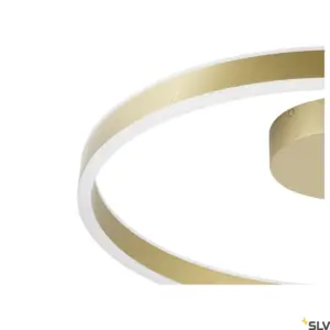 ONE Candeeiro de parede/teto Redondo 130° Latão