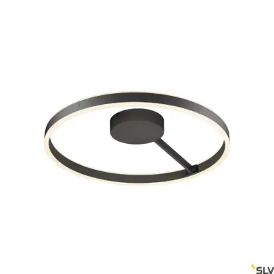 ONE Lámpara Pared/Techo Redonda 130° Negro