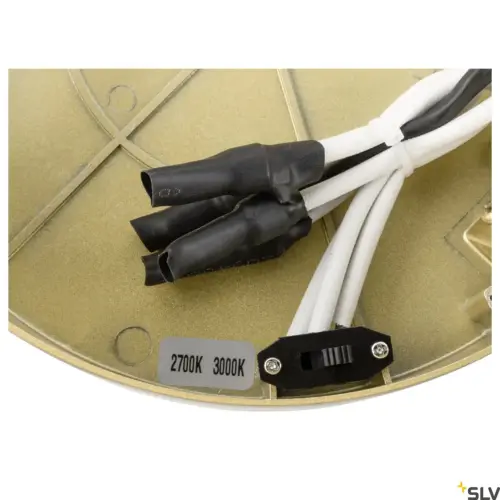 ONE Lampe murale/plafonnier ronde 130° laiton