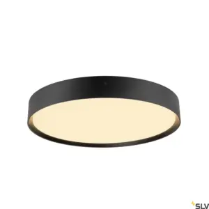 Candeeiro de parede/teto DECONA Redondo Preto