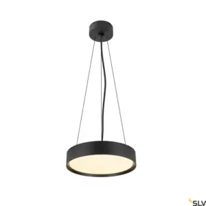 DECONA Lampe murale/plafonnier ronde noire