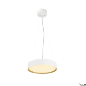 Candeeiro de parede/teto redondo branco/dourado DECONA