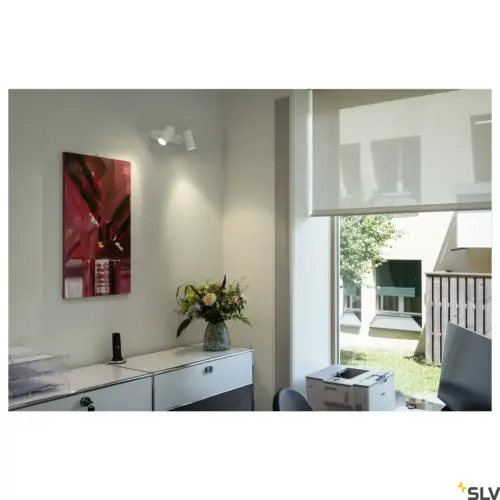 NOBLO® Double Round White Wall/Ceiling Light