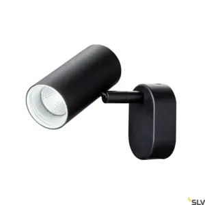 NOBLO® Single Round Black Wall/Ceiling Light