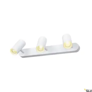 NOBLO® Applique/plafonnier triple rond blanc