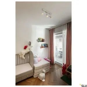 NOBLO® Applique/plafonnier triple rond blanc