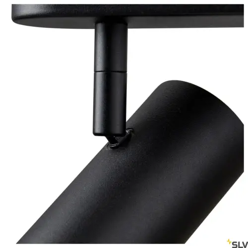 NOBLO® Lampe murale/plafonnier double ronde Noir