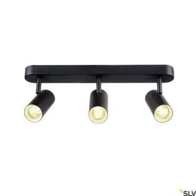 NOBLO® Triple Round Wall/Ceiling Lamp Preto