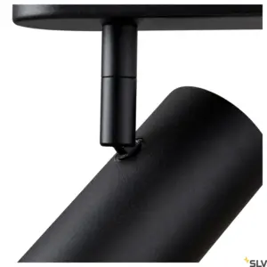 NOBLO® Lampe murale/plafonnier triple ronde Noir