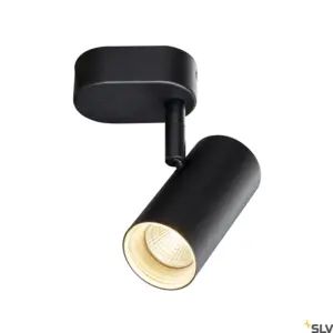 NOBLO® Single Round Black Wall/Ceiling Light