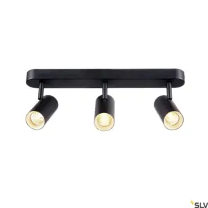 NOBLO® Triple Round Wall/Ceiling Lamp Preto