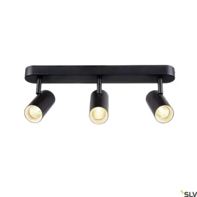 NOBLO® Triple Round Wall/Ceiling Lamp Preto