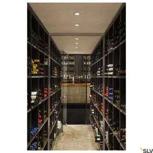 HORN 1 lampe ronde encastrée Noir