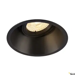 HORN-T Lampe ronde noire