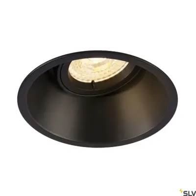 HORN-T Lampe ronde noire
