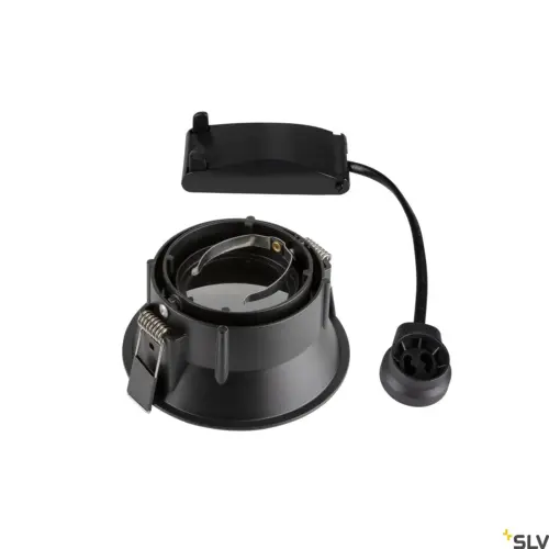 HORN-T Lampe ronde noire