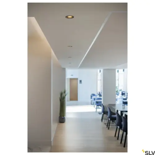 HORN-T Lampe ronde noire