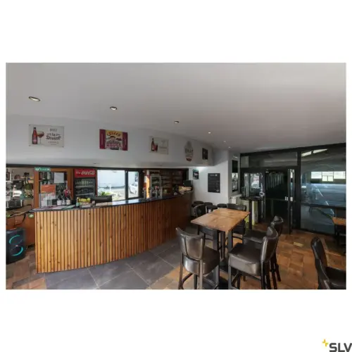 HORN-T Lampe ronde noire