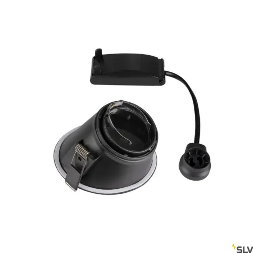 HORN-A Lampe ronde noire