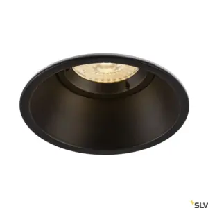 HORN-O Lampe ronde noire