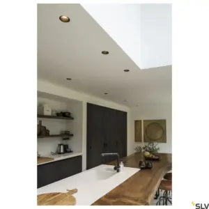 HORN-O Lampe ronde noire