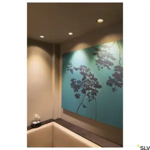 HORN-O Lampe ronde noire