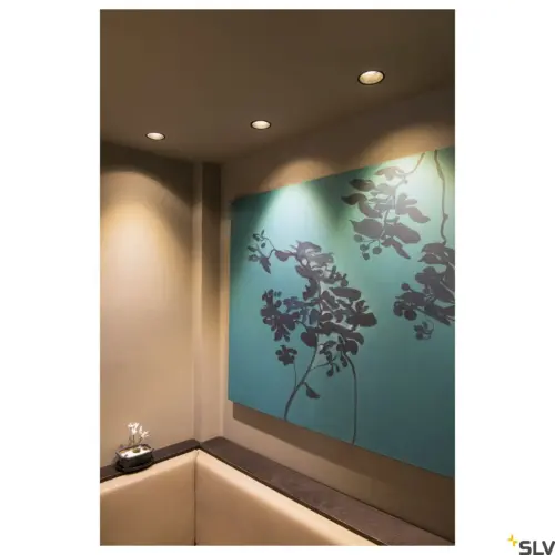 HORN-O Lampe ronde noire