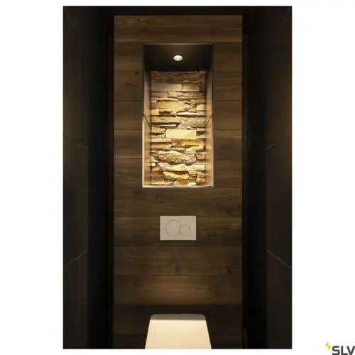 HORN-O Lampe ronde noire