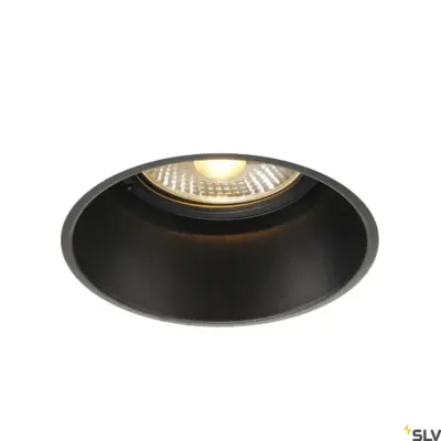 HORN-T Lampe ronde noire