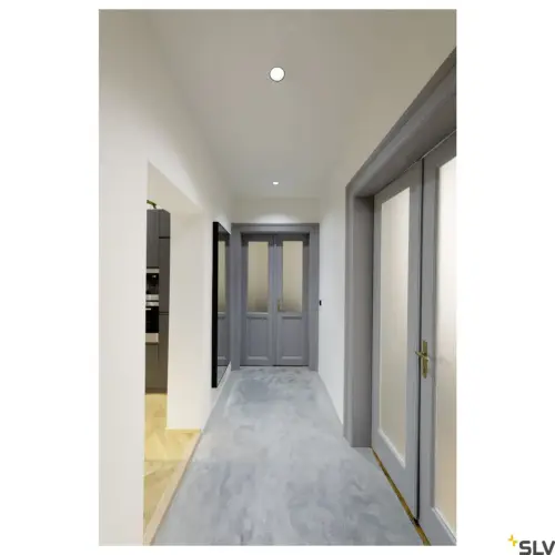 HORN-T Lampe ronde noire