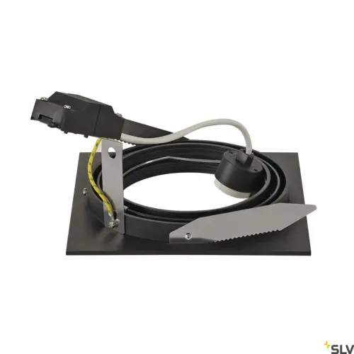 NOUVEAU TRIA 1 lampe carrée noire