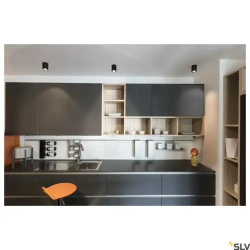 TRILEDO ROUND CL LED Lamp Black