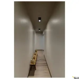 TRILEDO SQUARE CL Lampe LED Noir